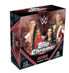 2025 WWE Topps Chrome Mega Box Sealed